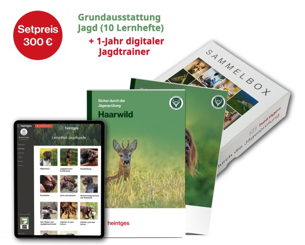 Kombiartikel Grundausstattung Jagd mit Jagdtrainer