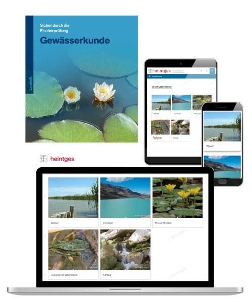 Kombiangebot Lernunterlagen Gewässerkunde (Print & Digital)