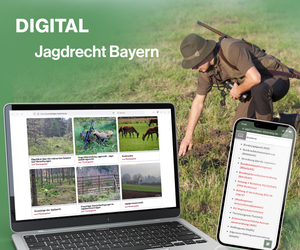 Digitale Lernunterlage Jagdrecht Bayern