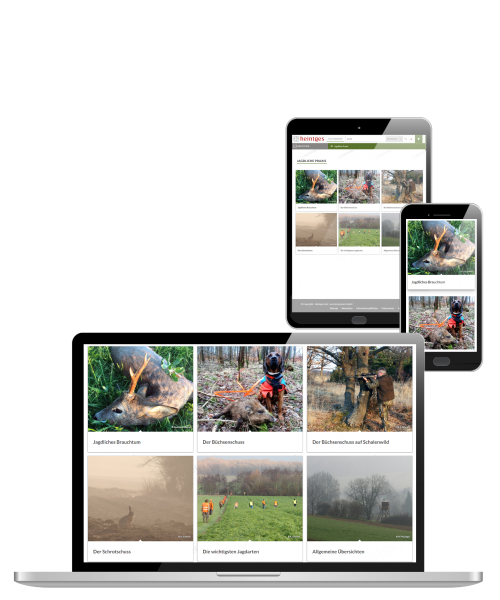 Digitale Arbeitsblätter Jagdliche Praxis