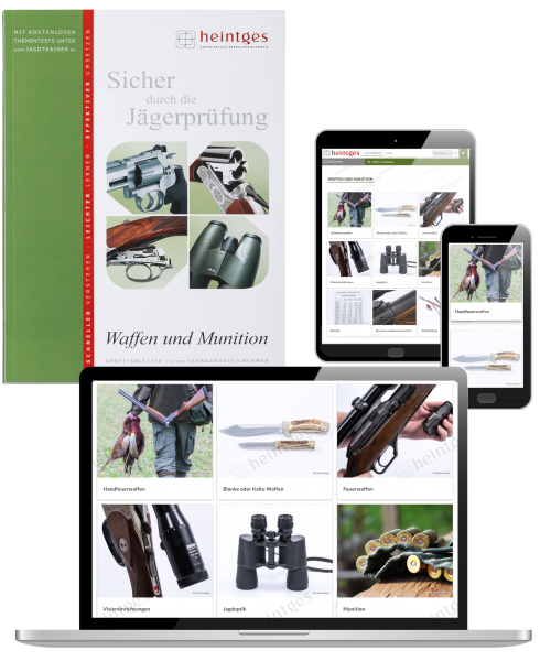 Kombiangebot Arbeitsblätter Waffen und Munition (Print & Digital)