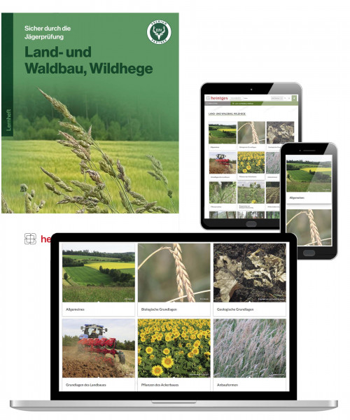 Kombiangebot Arbeitsblätter Land- und Waldbau, Wildhege (Print & Digital)