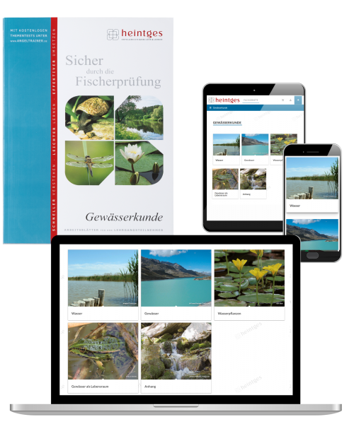 Kombiangebot Arbeitsblätter Gewässerkunde (Print & Digital)